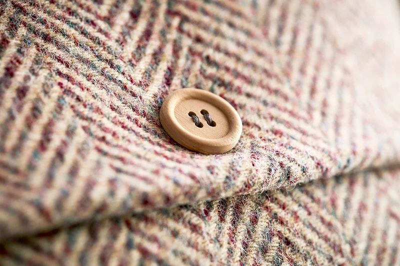 Wool Herringbone - heather