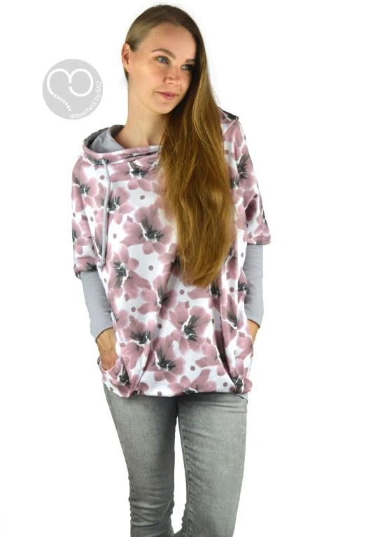 Jersey - Floral Print - 10 cm