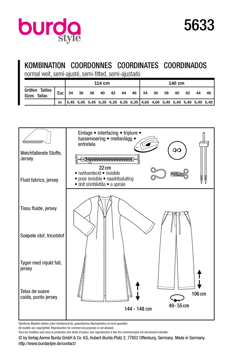 5633 - Jacke & Hose