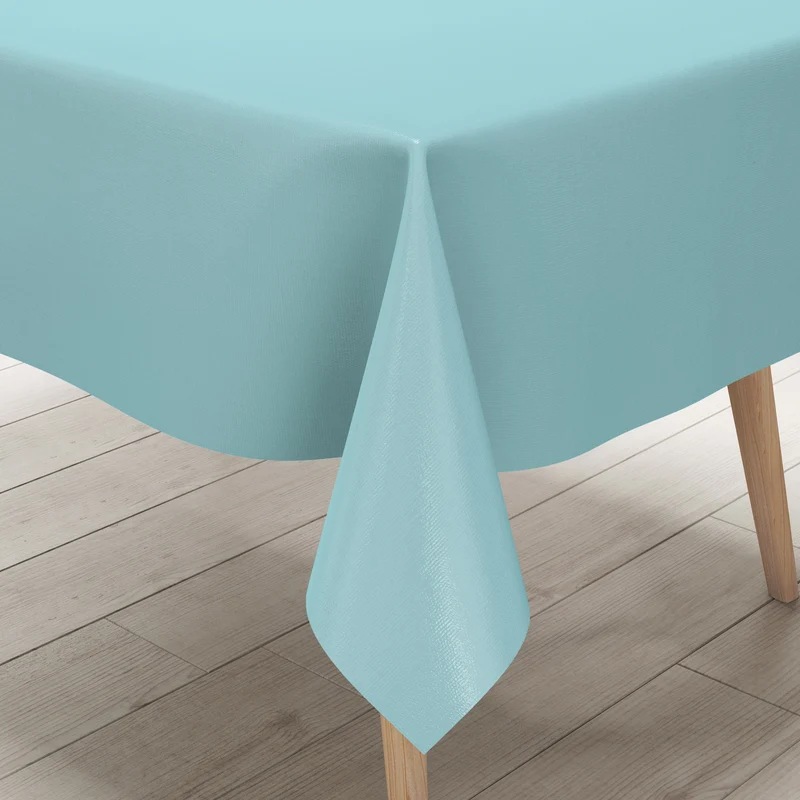 Wachstuchrolle Meterware Rollenware uni 318 pastell hellblau einfarbig unifarben