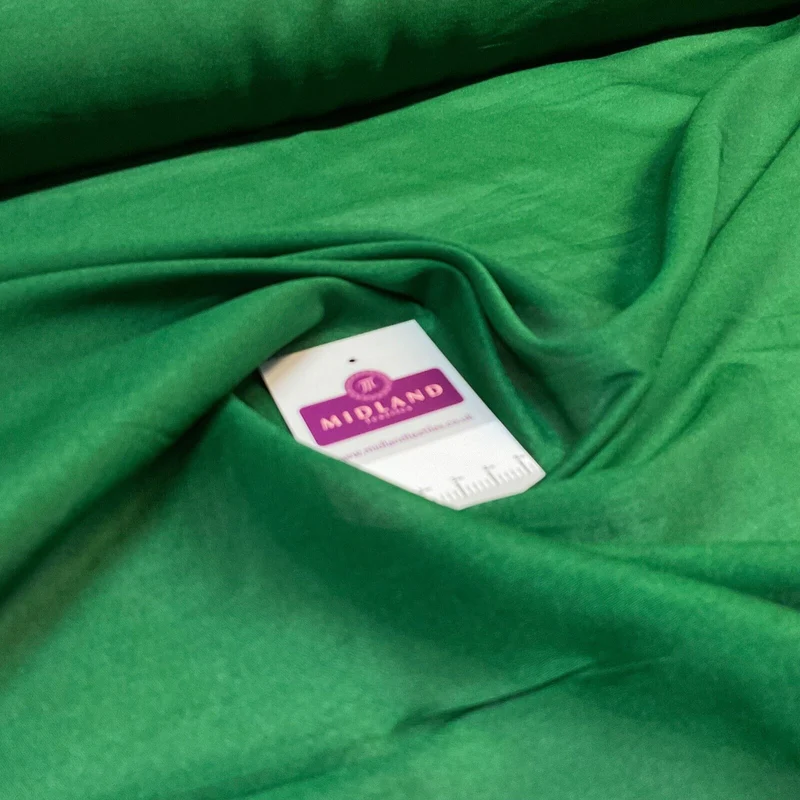 Plain Silky crepe Faux silk dress fabric 44 inches wide M1693