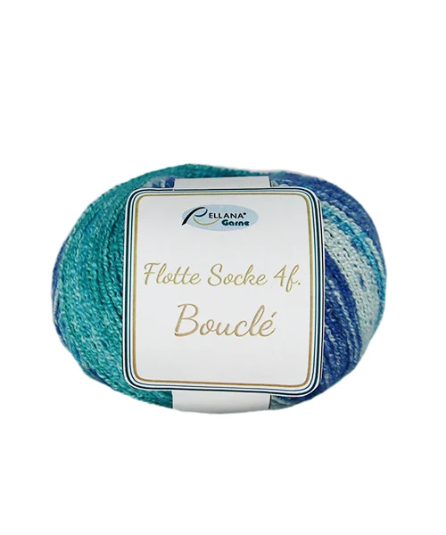Flotte Socke 4f. Bouclé