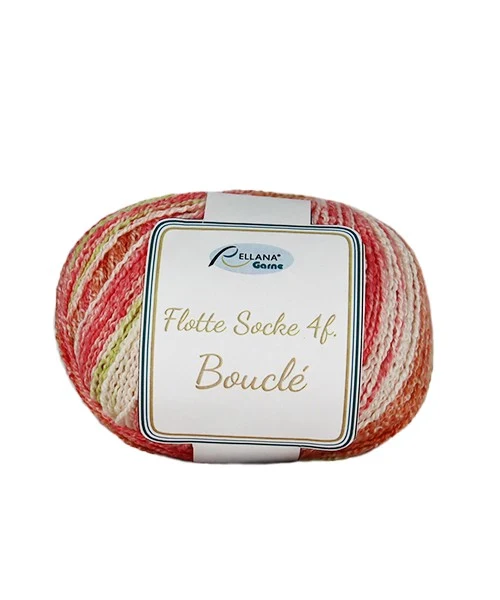 Flotte Socke 4f. Bouclé