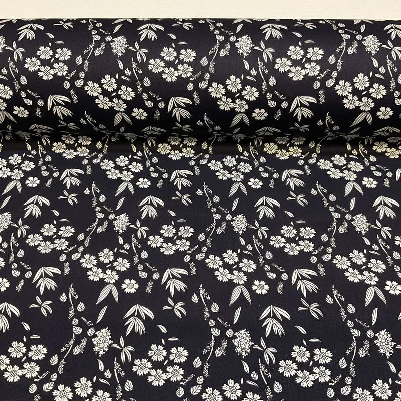 Soft Touch 100% Cotton small Floral printed dress fabric M1649