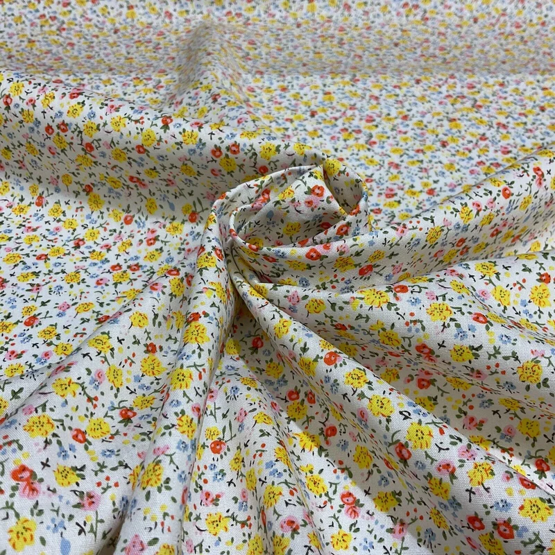 Soft Touch Cotton Print Fabric - 150cm Wide - £6.99/m - M1652