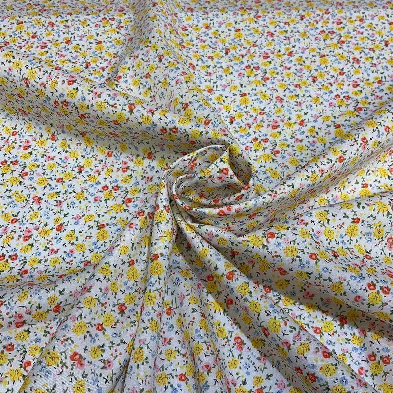 Soft Touch Cotton Print Fabric - 150cm Wide - £6.99/m - M1652