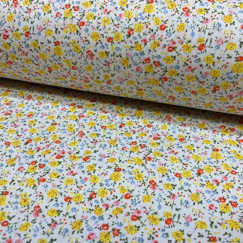 Soft Touch Cotton Print Fabric - 150cm Wide - £6.99/m - M1652