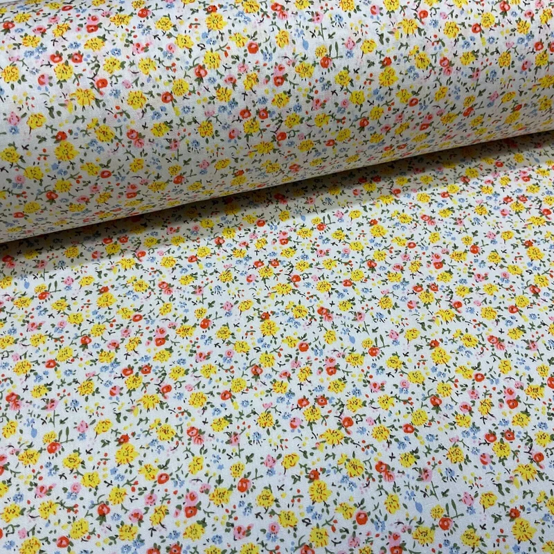 Soft Touch Cotton Print Fabric - 150cm Wide - £6.99/m - M1652
