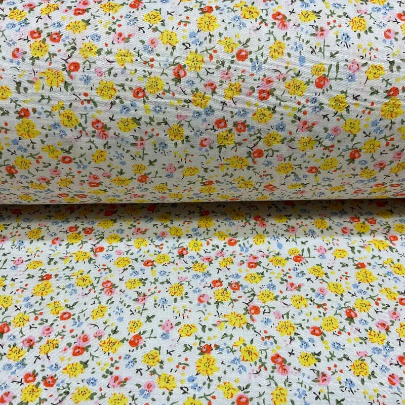Soft Touch Cotton Print Fabric - 150cm Wide - £6.99/m - M1652