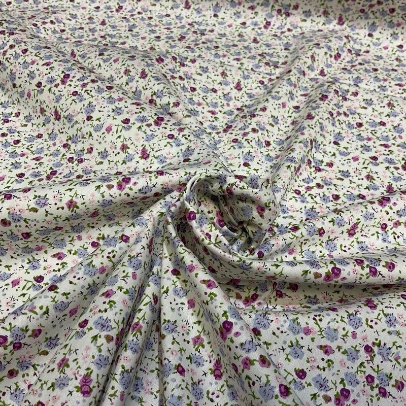 Soft Touch Cotton Print Fabric - 150cm Wide - £6.99/m - M1652
