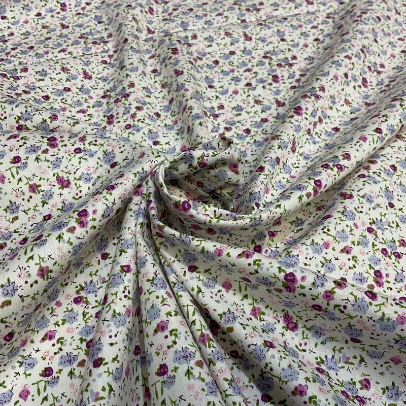 Soft Touch Cotton Print Fabric - 150cm Wide - £6.99/m - M1652