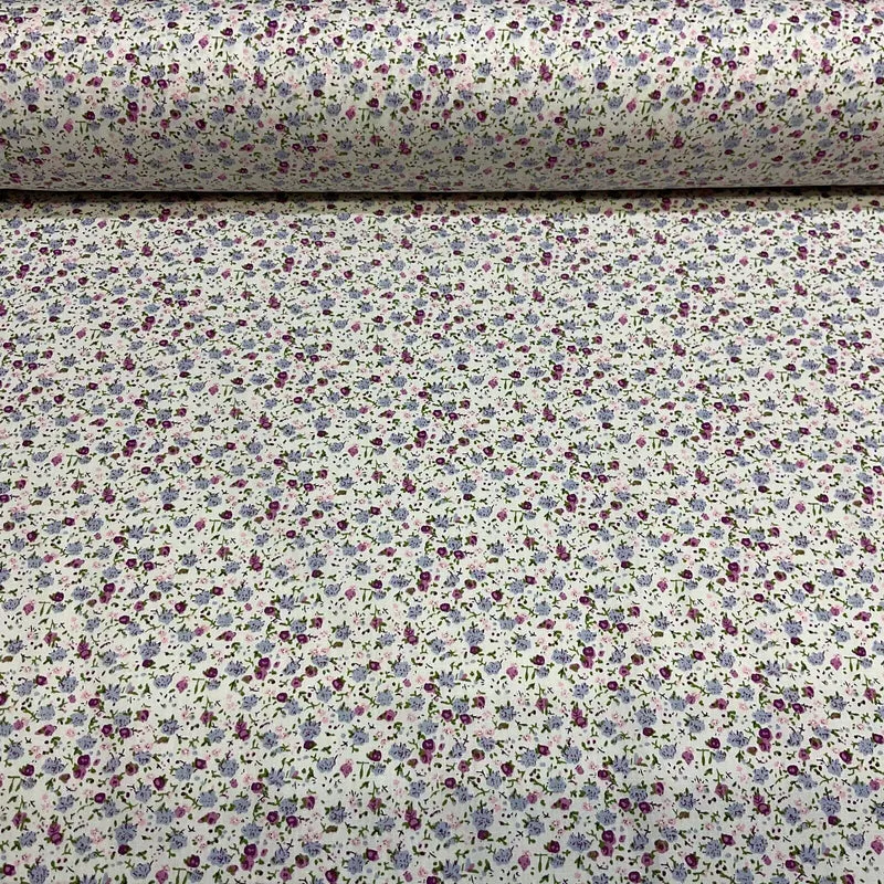 Soft Touch Cotton Print Fabric - 150cm Wide - £6.99/m - M1652