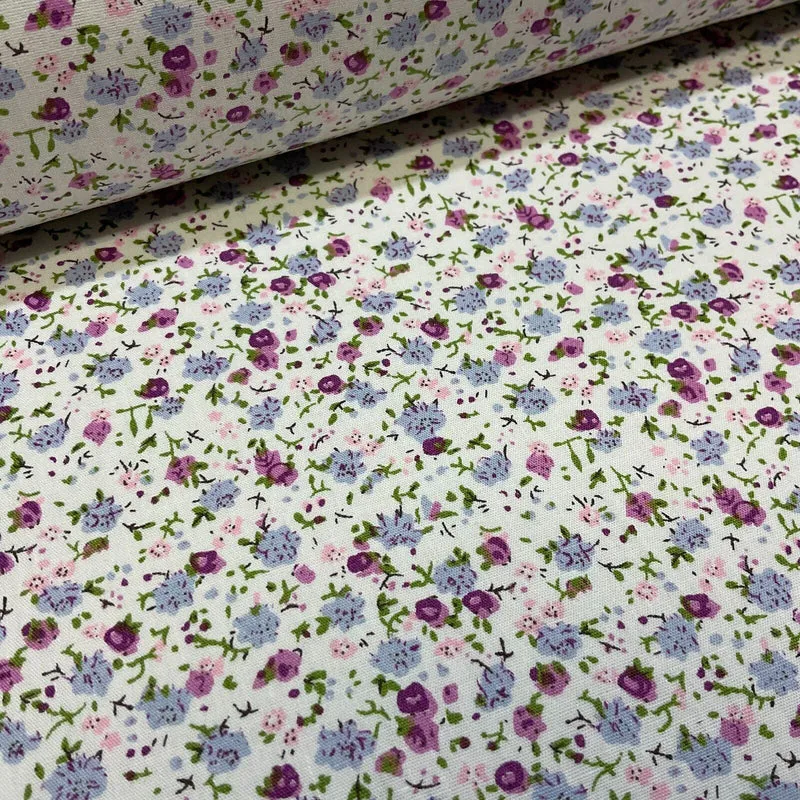 Soft Touch Cotton Print Fabric - 150cm Wide - £6.99/m - M1652