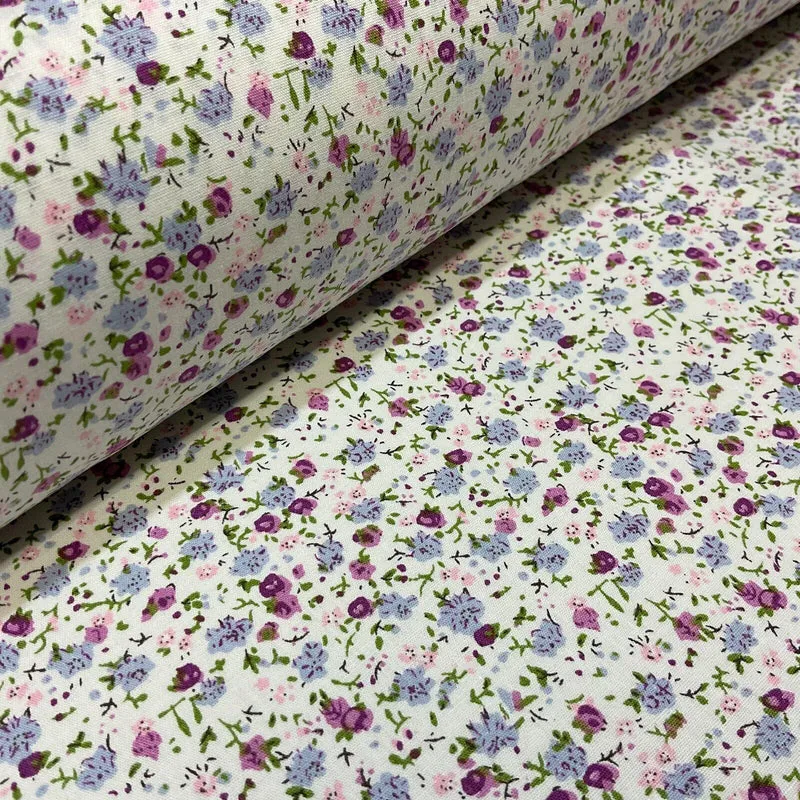Soft Touch Cotton Print Fabric - 150cm Wide - £6.99/m - M1652