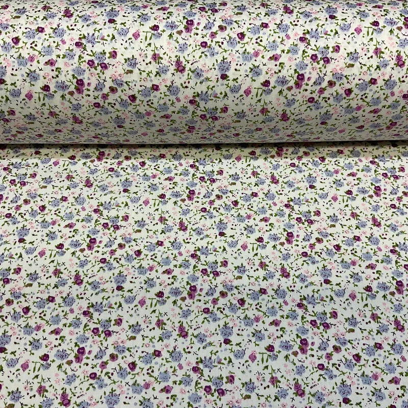 Soft Touch Cotton Print Fabric - 150cm Wide - £6.99/m - M1652