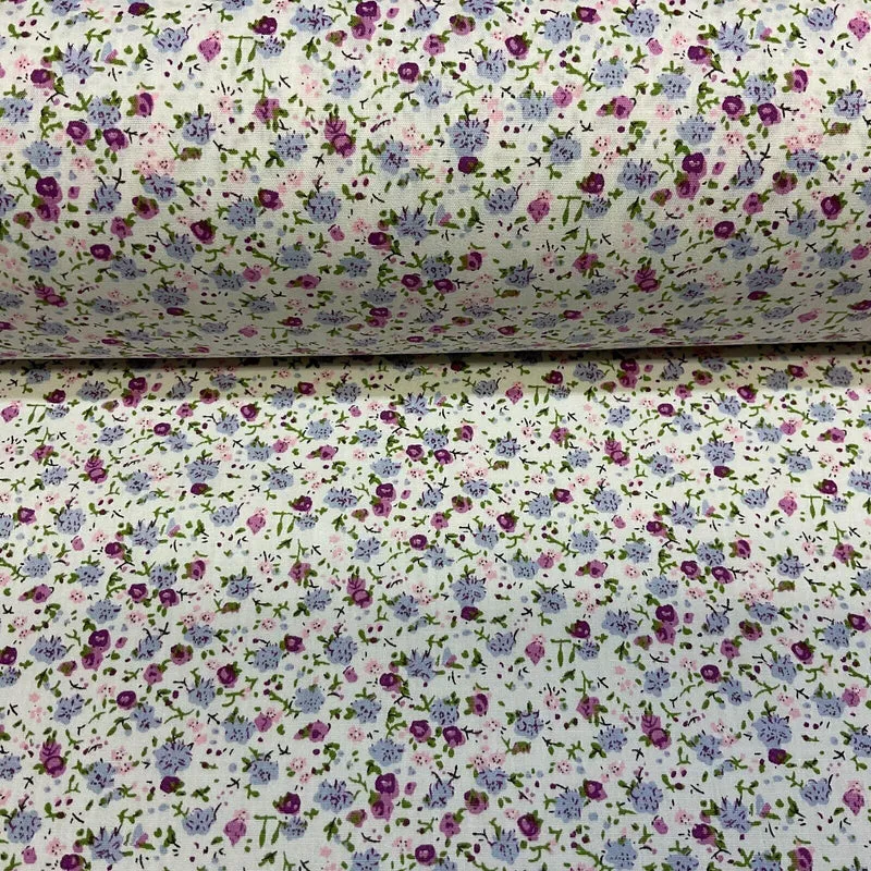 Soft Touch Cotton Print Fabric - 150cm Wide - £6.99/m - M1652