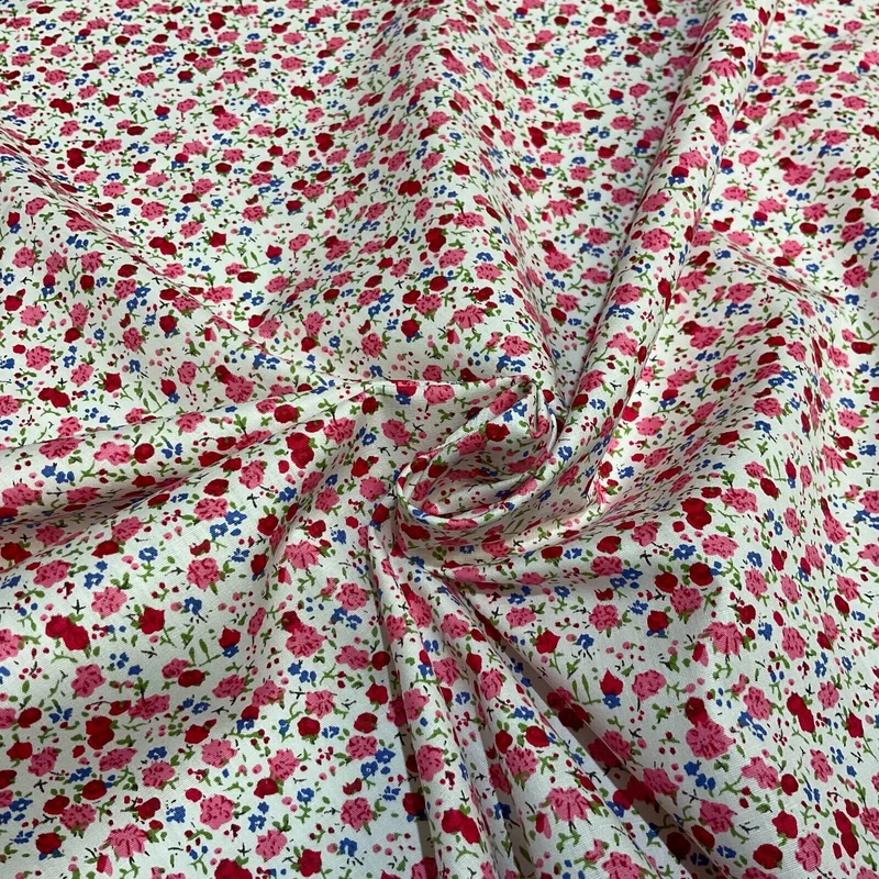 Soft Touch Cotton Print Fabric - 150cm Wide - £6.99/m - M1652