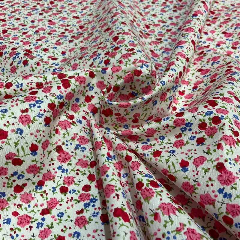 Soft Touch Cotton Print Fabric - 150cm Wide - £6.99/m - M1652