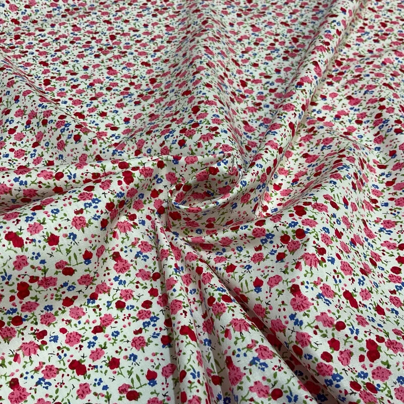 Soft Touch Cotton Print Fabric - 150cm Wide - £6.99/m - M1652