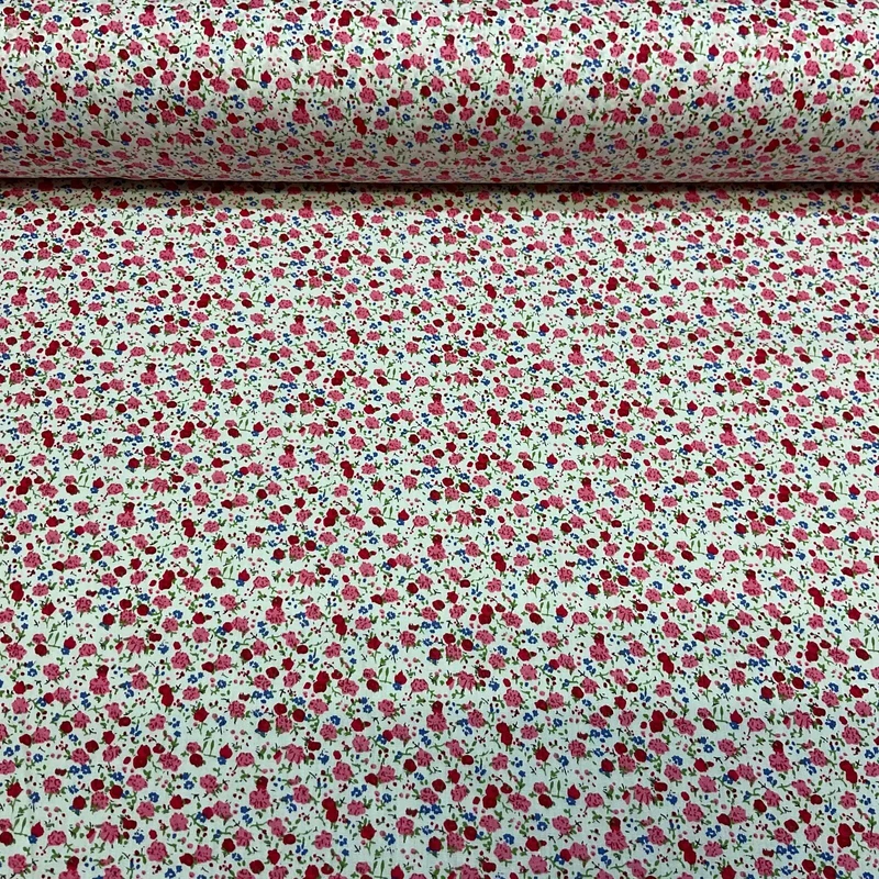 Soft Touch Cotton Print Fabric - 150cm Wide - £6.99/m - M1652