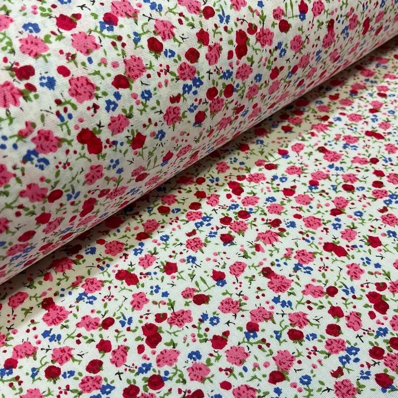 Soft Touch Cotton Print Fabric - 150cm Wide - £6.99/m - M1652