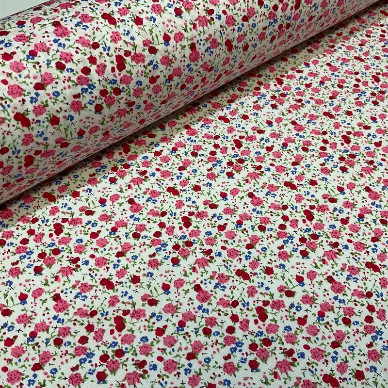 Soft Touch Cotton Print Fabric - 150cm Wide - £6.99/m - M1652