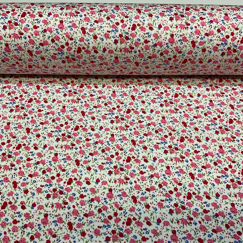 Soft Touch Cotton Print Fabric - 150cm Wide - £6.99/m - M1652