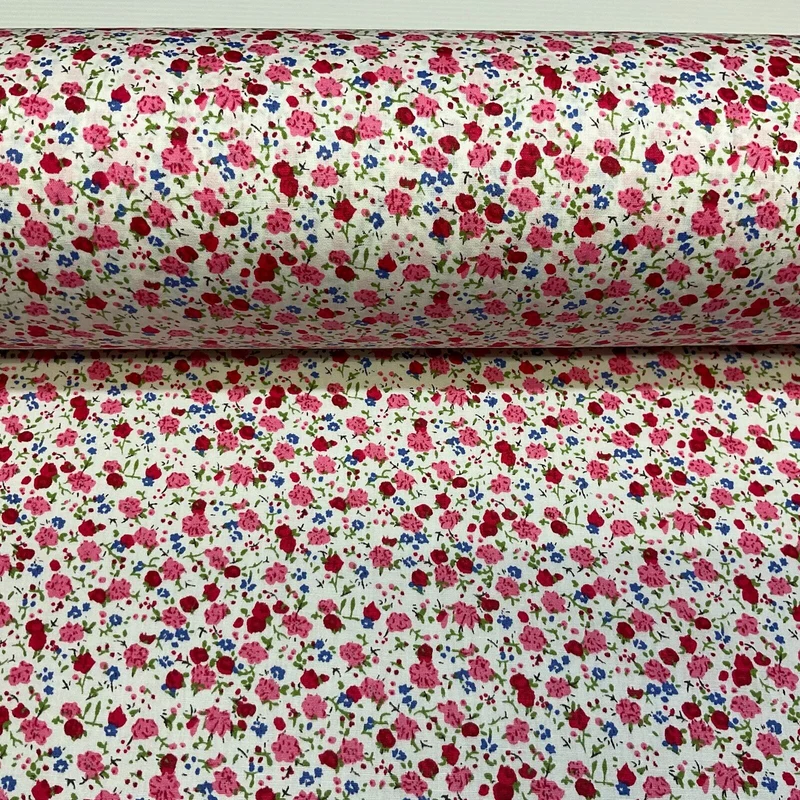 Soft Touch Cotton Print Fabric - 150cm Wide - £6.99/m - M1652