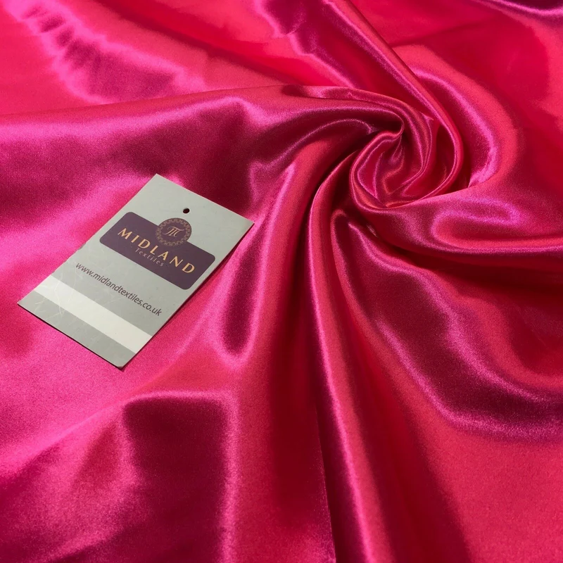 Smooth Silky Satin dressmaking fabric 60 inches wide M89 Mtex