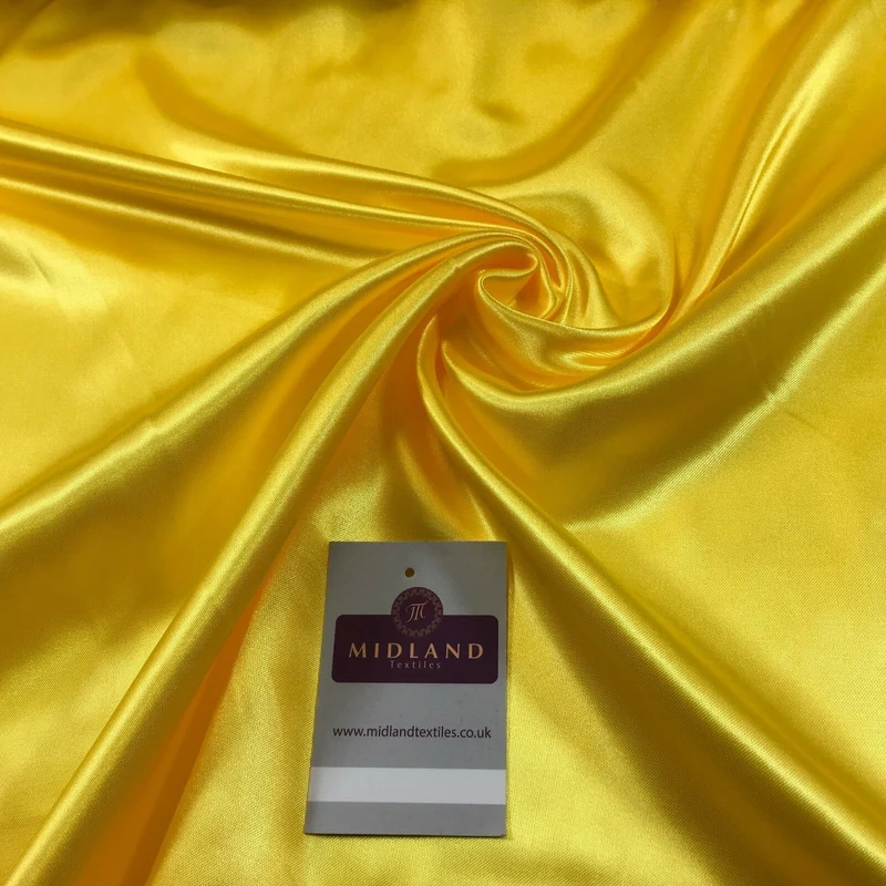 Smooth Silky Satin dressmaking fabric 60 inches wide M89 Mtex