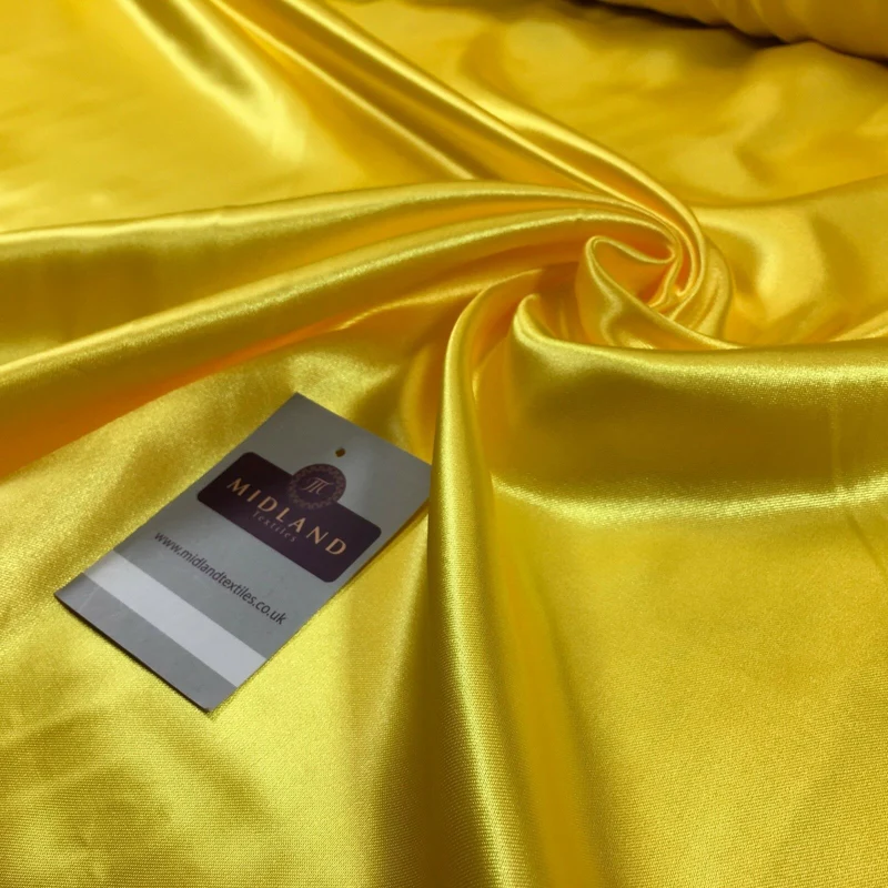 Smooth Silky Satin dressmaking fabric 60 inches wide M89 Mtex