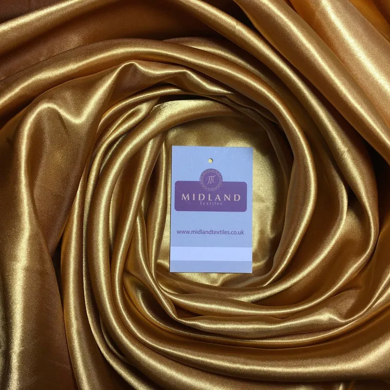 Smooth Silky Satin dressmaking fabric 60 inches wide M89 Mtex