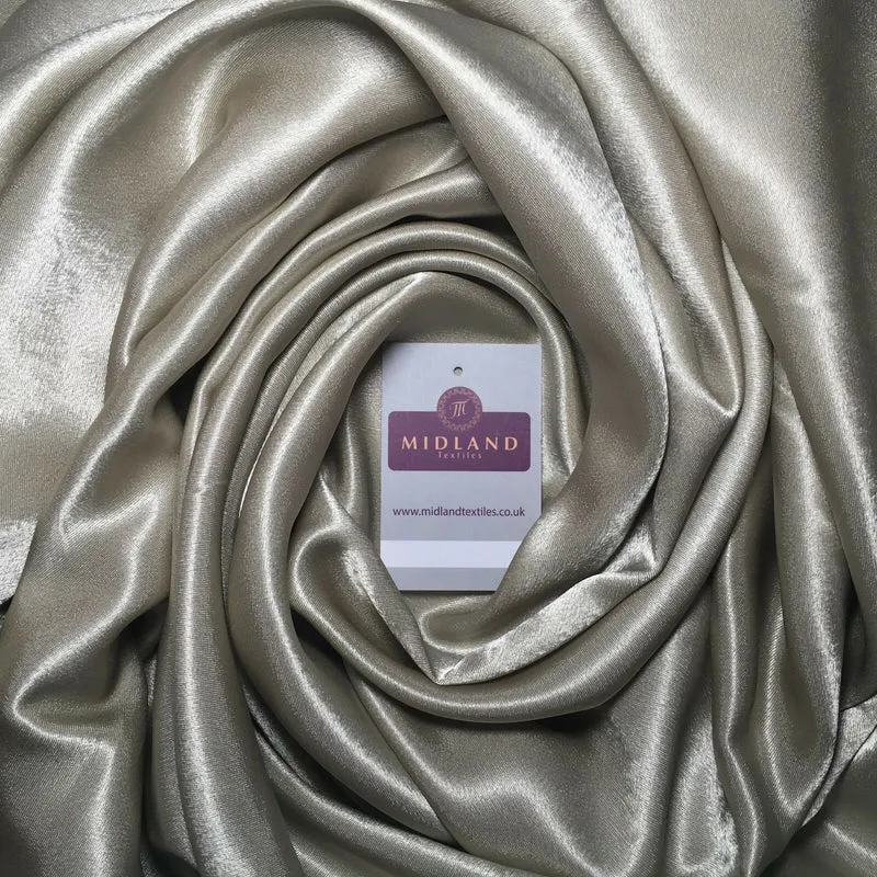 Smooth Silky Satin dressmaking fabric 60 inches wide M89 Mtex