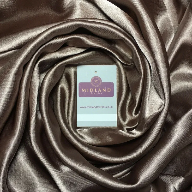 Smooth Silky Satin dressmaking fabric 60 inches wide M89 Mtex