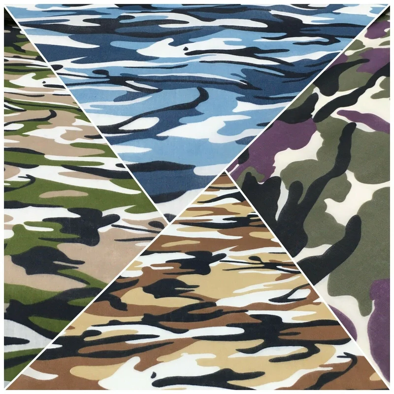 Army Military Camouflage Polycotton Fabric 110cm Wide MS1352 Mtex