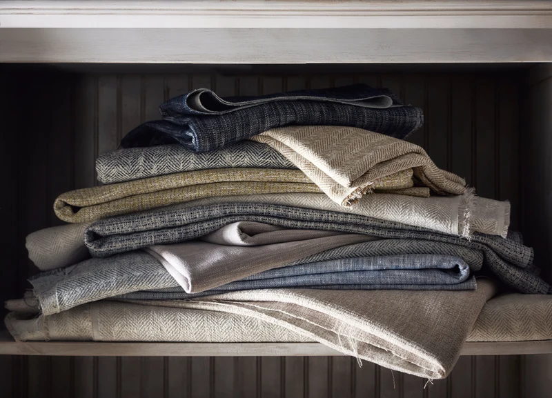 Polsterstoff Basic - linen