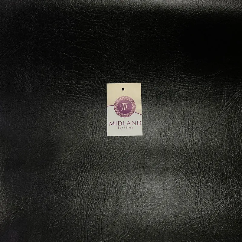 Plain & Soft Black Grain fire Retardant Upholstery Fabric 150cm wide M1749