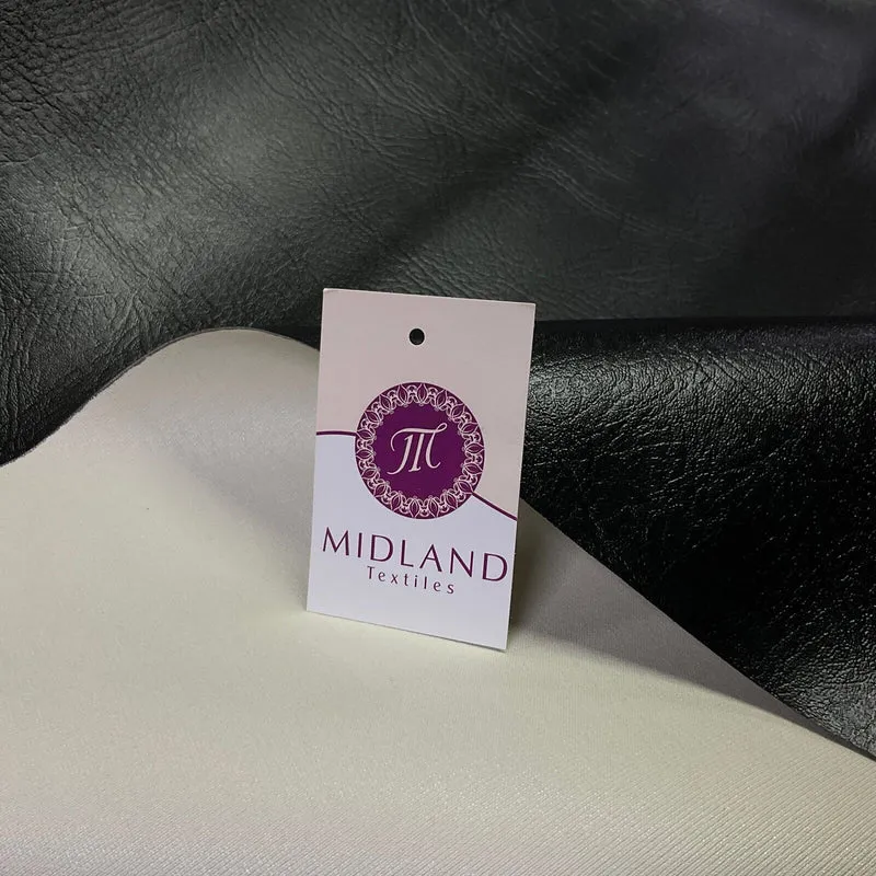 Plain & Soft Black Grain fire Retardant Upholstery Fabric 150cm wide M1749