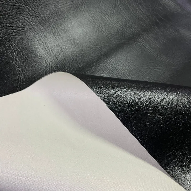 Plain & Soft Black Grain fire Retardant Upholstery Fabric 150cm wide M1749
