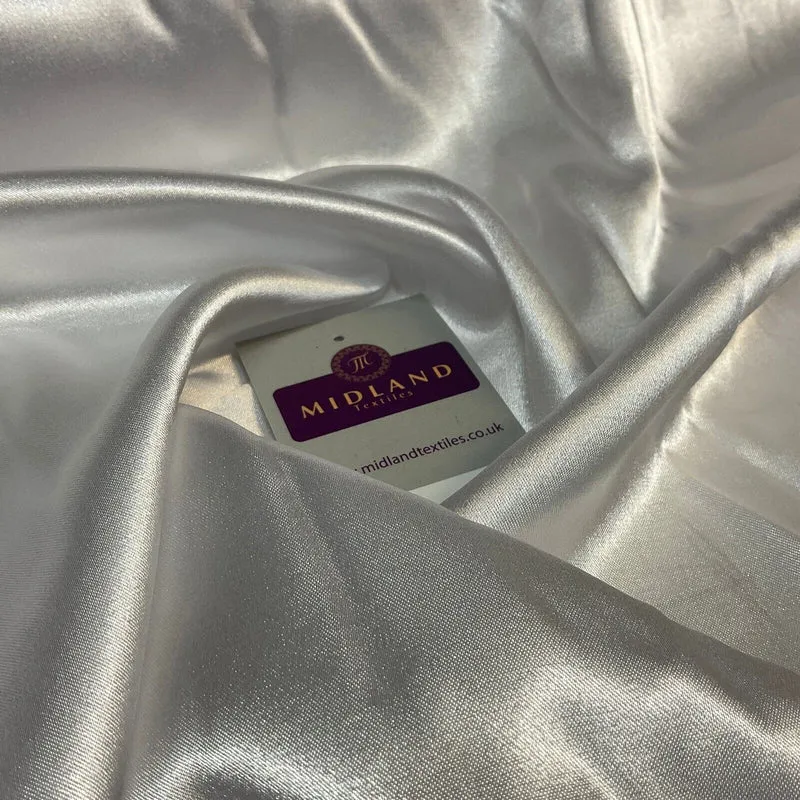 Stretch Satin Luxurious Plain dress Fabric Sold per Metre M1833