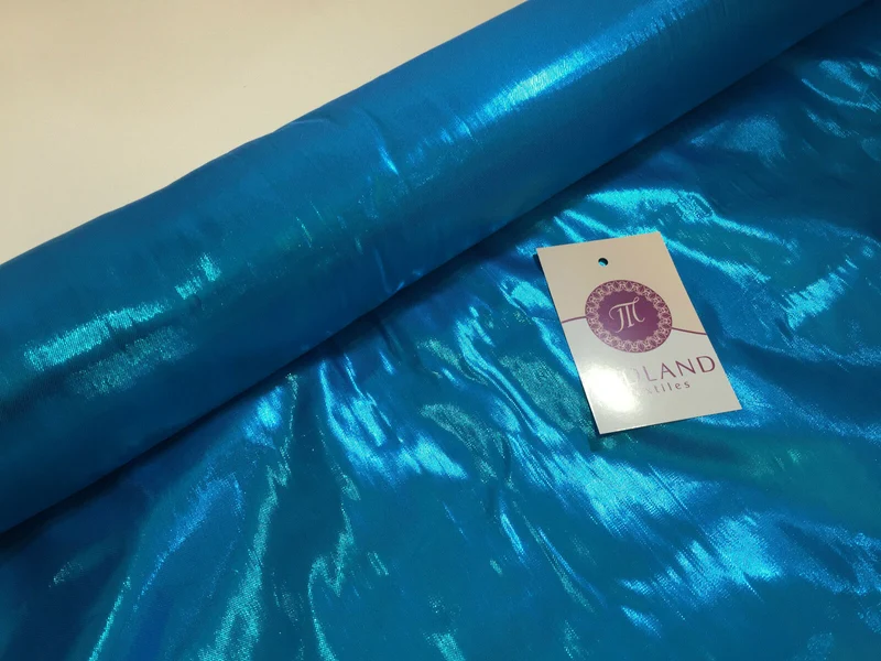 Metallic Lurex shiny foil lame fancy dress fabric 44" Wide M98 Mtex