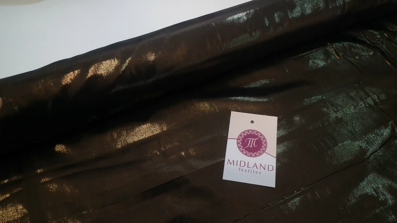 Metallic Lurex shiny foil lame fancy dress fabric 44" Wide M98 Mtex