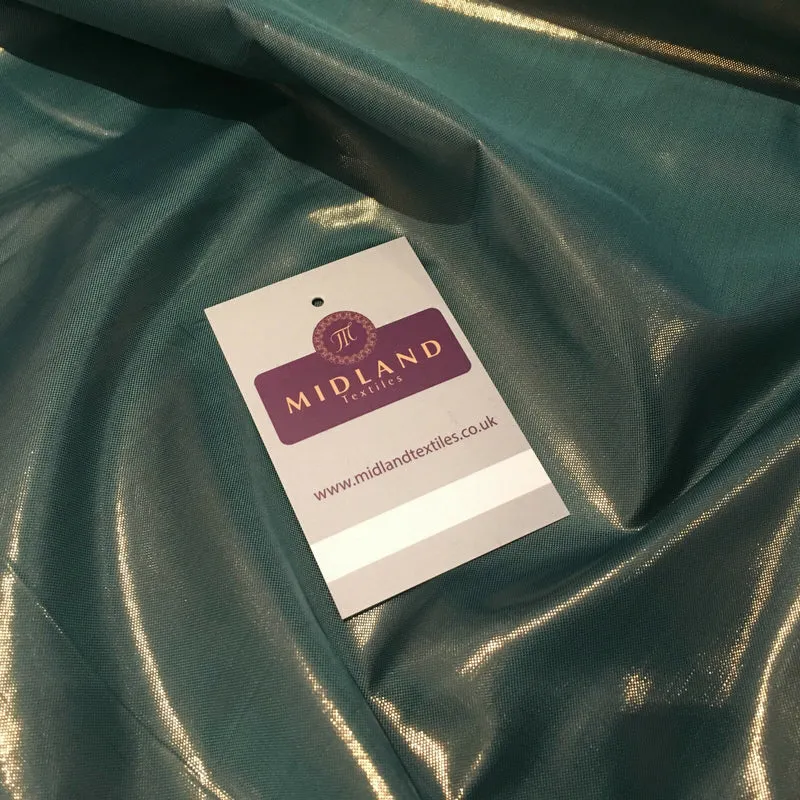 Metallic Lurex shiny foil lame fancy dress fabric 44" Wide M98 Mtex