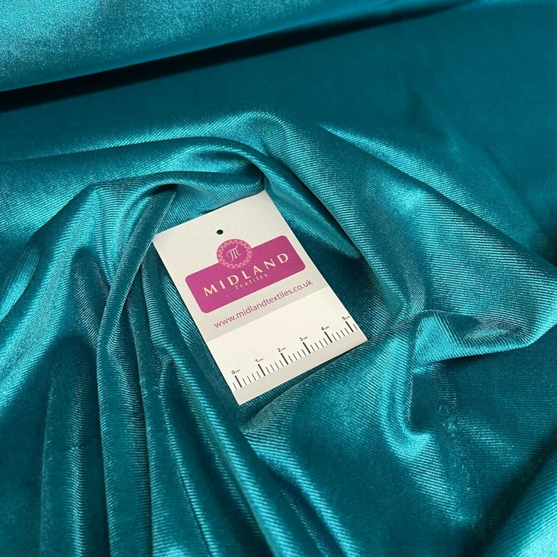 Spandex Velvet Velour Stretch Fabric - 58" Wide 4-Way Stretch M35