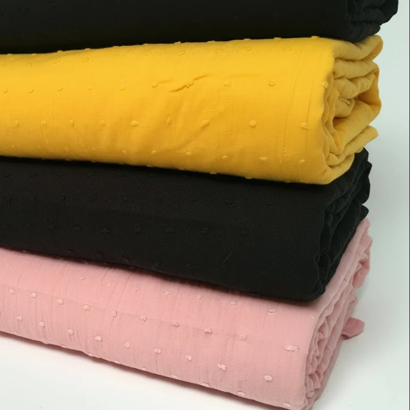 100% Cotton Swiss Dot Soft Dobby Dressmaking Fabric 135cm Wide MD1052 Mtex