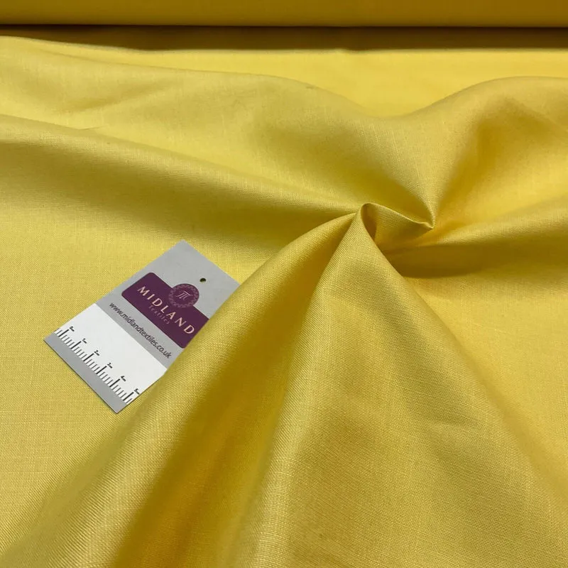 Plain Faux linen Lightweight dress fabric M1800