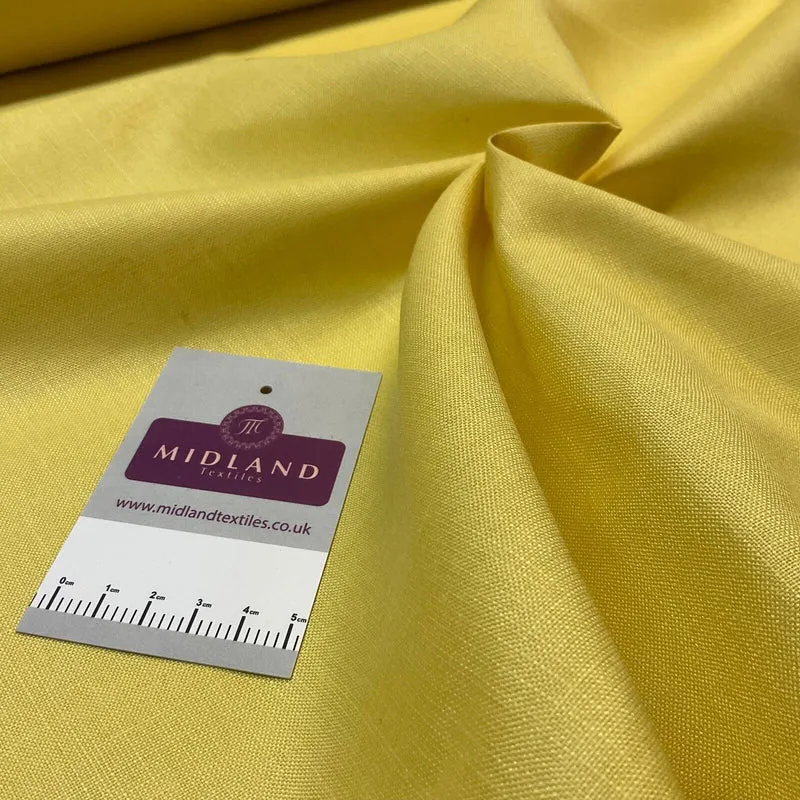Plain Faux linen Lightweight dress fabric M1800