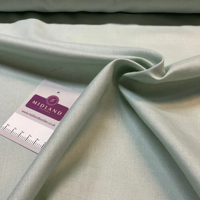 Plain Faux linen Lightweight dress fabric M1800