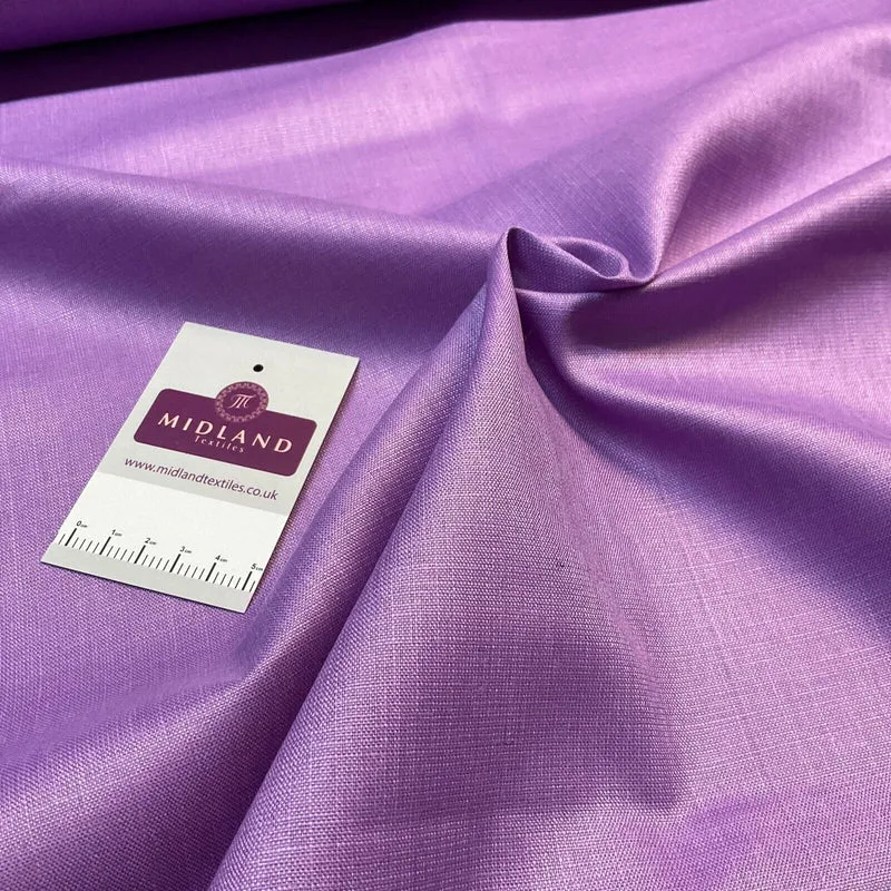 Plain Faux linen Lightweight dress fabric M1800