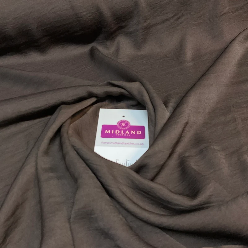 Silky Smooth Creased Crinkle Boho Crushed dress fabric M1799